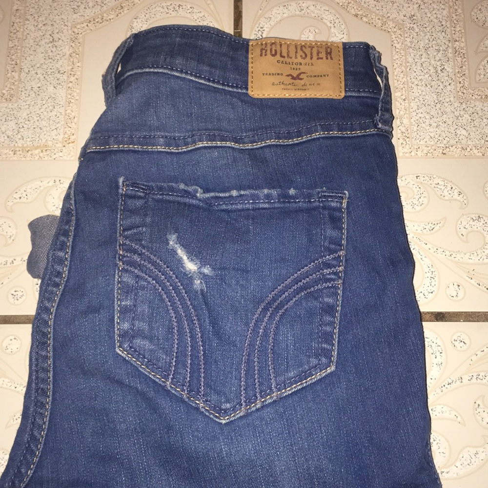 Hollister Cropped Skinny Jeans (high rise)
